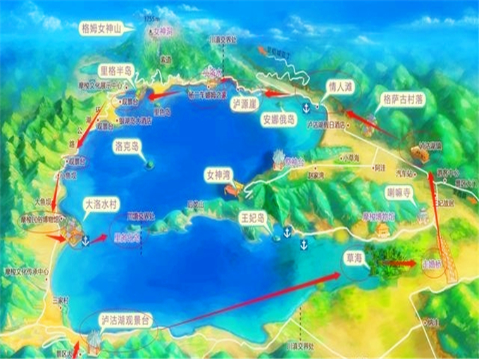云南旅游云南泸沽湖旅游攻略——泸沽湖旅游景点